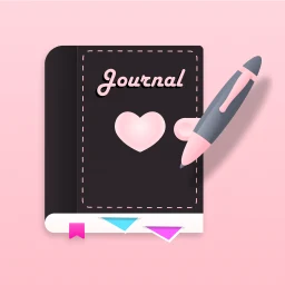 Ícone de Journal: Agenda, Notas, PDFs