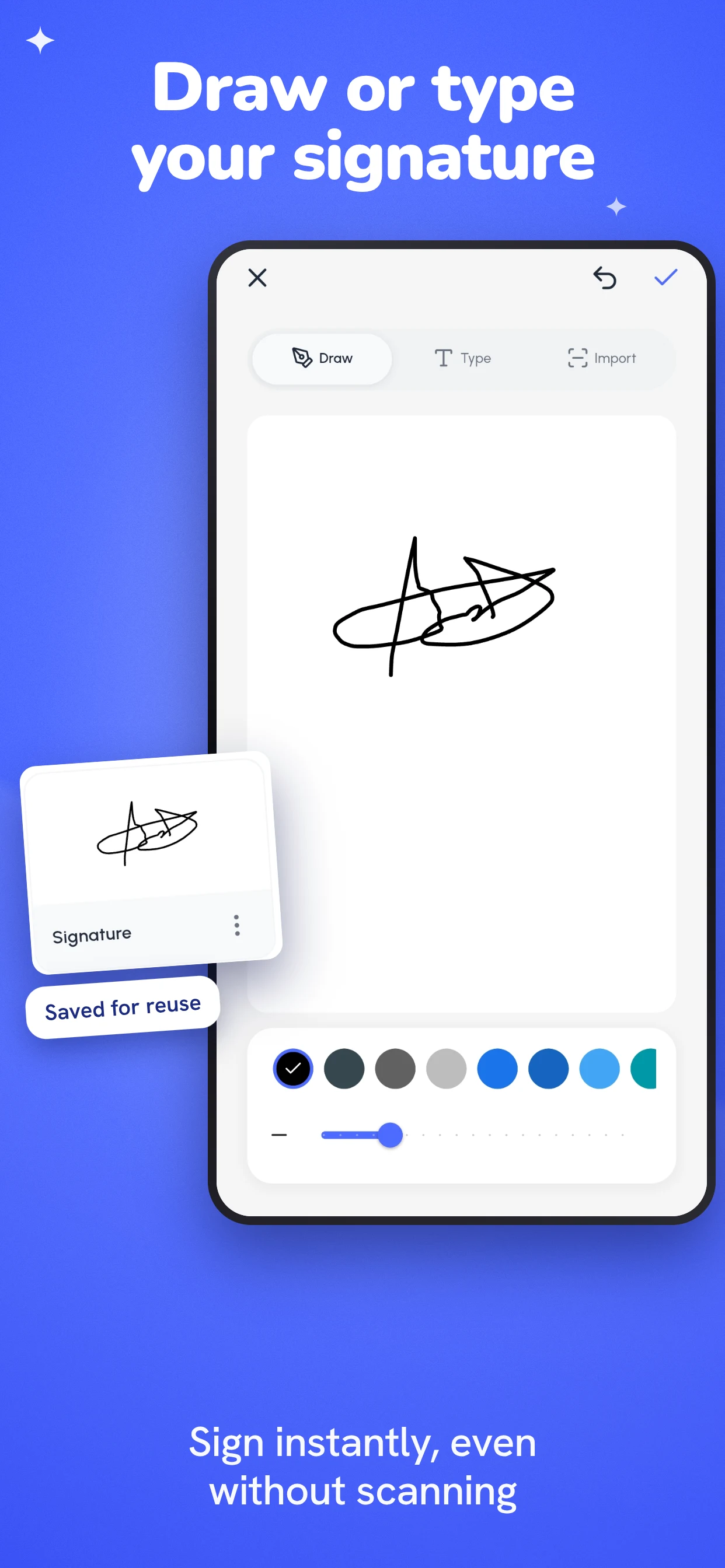 SparkPDF: Scan, Sign & Fill screenshot